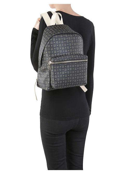 Zaino Heritage Logo Classic Nero/avorio POLLINI | TE8412PP03Q11/00C